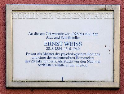 Memorial Ernst Weiß #1
