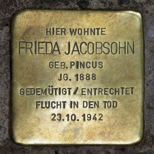 Stolpersteine Hobrechtstrae 22 #1