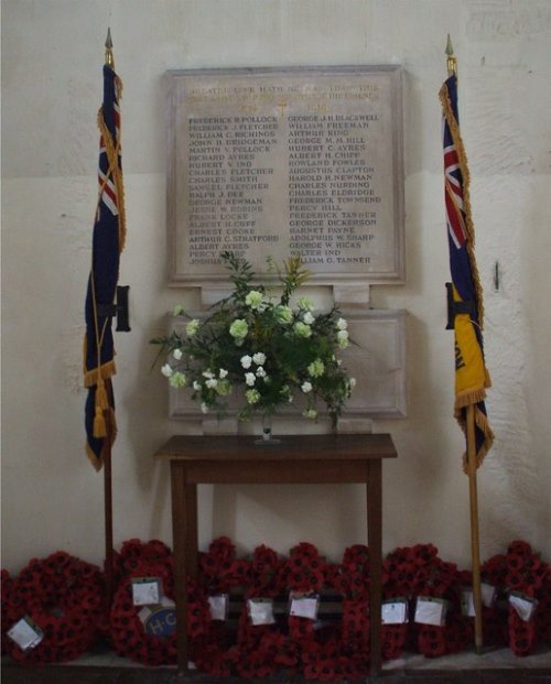 Oorlogsmonument Holy Cross Church