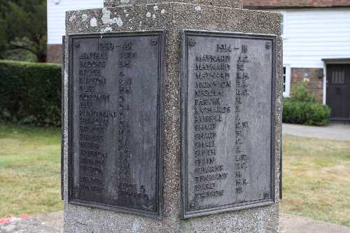 War Memorial Rolvenden #4