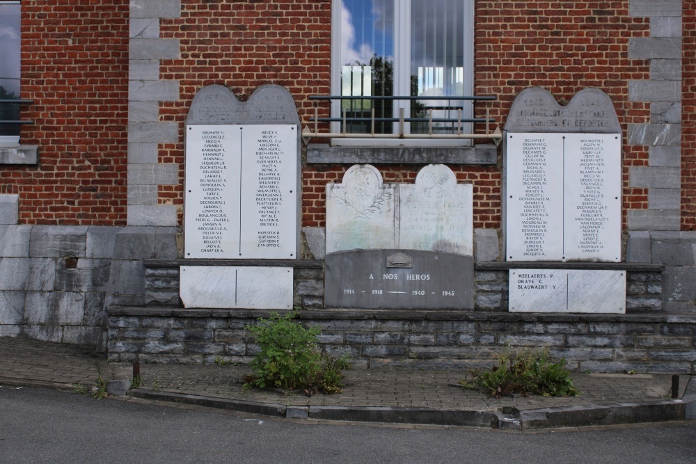 War Memorial Landelies #1