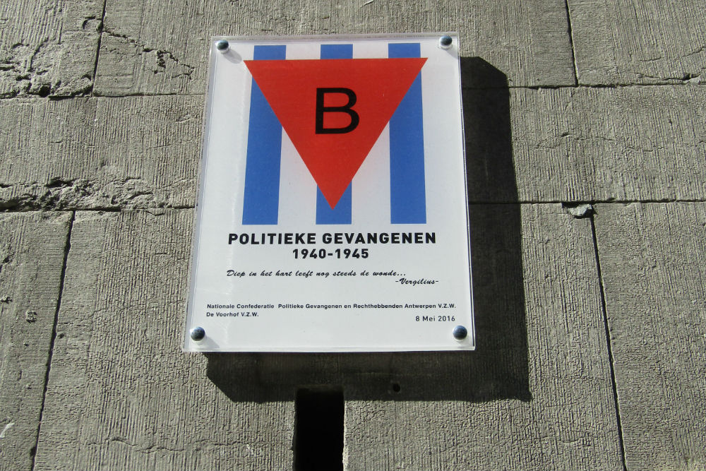Memorial Political Prisoners Antwerp