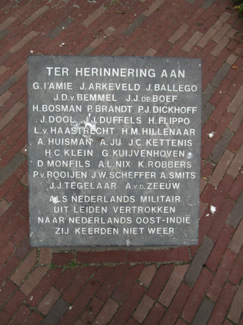 Indiëmonument Leiden #2
