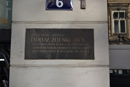 Gedenkteken Tadeusz Boy-Żeleński
