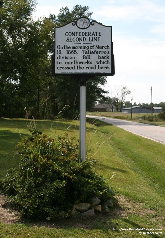 Marker Confederate Second Line #1