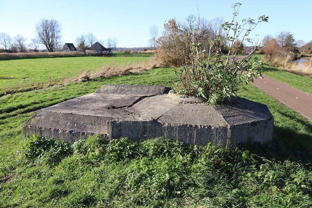 Flugfeld Bergen - Ringstand Tobruk Bunker