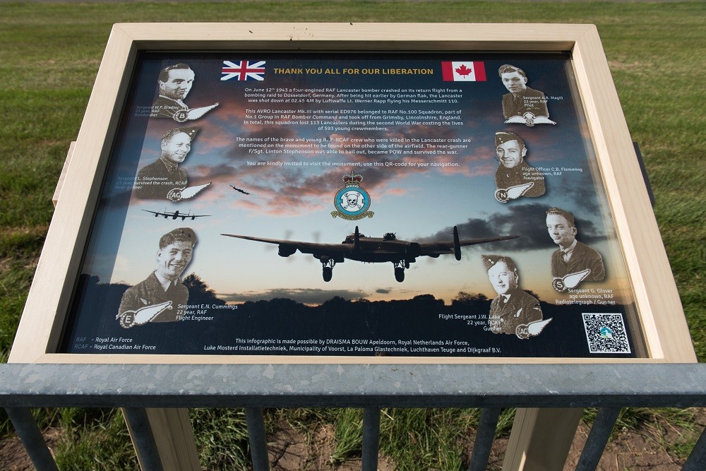 Memorial Crash Location AVRO Lancaster Mk.III ED976 #1