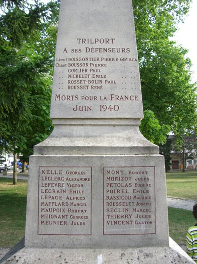 Oorlogsmonument Trilport #3