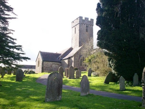 Oorlogsgraf van het Gemenebest St. Elidyr Churchyard