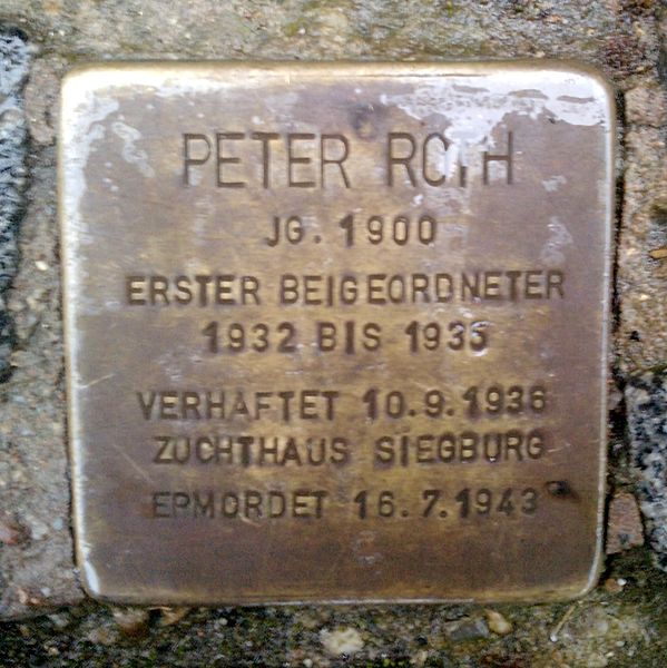 Stolpersteine Rathausplatz 1 #2