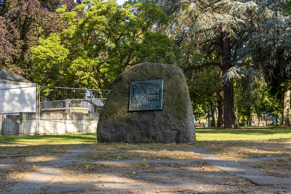 Memorial Stone Bombing Jülich #1
