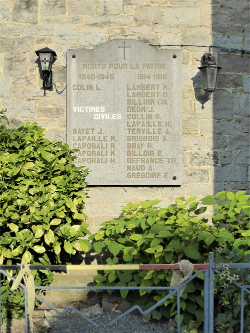 Gedenkteken Oorlogsslachtoffers Vierves-sur-Viroin #2