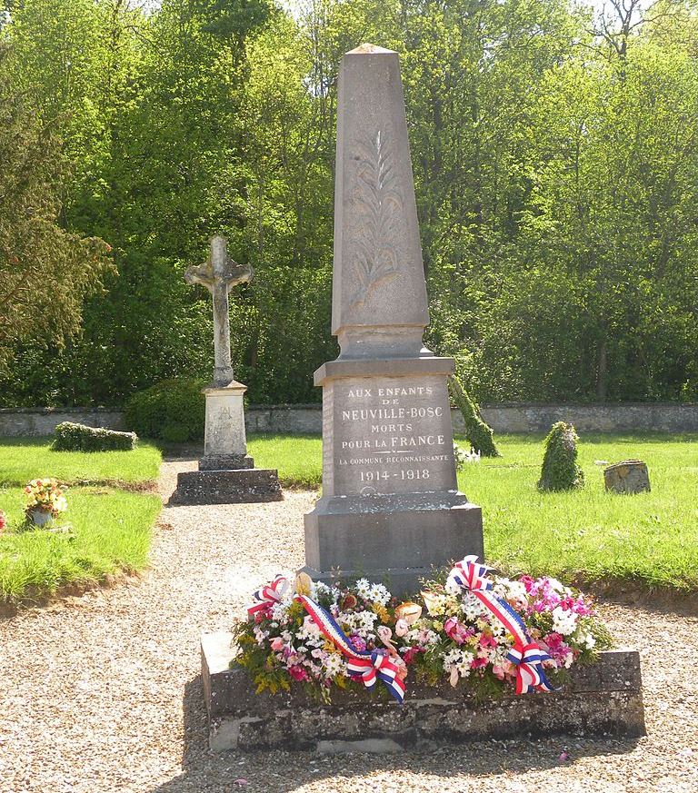 Oorlogsmonument Neuville-Bosc