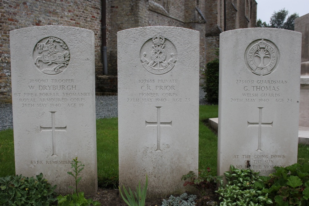 Commonwealth War Graves West-Cappel #4