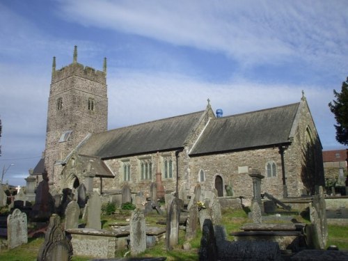 Oorlogsgraven van het Gemenebest St. Cynwyd Churchyard Extension #1