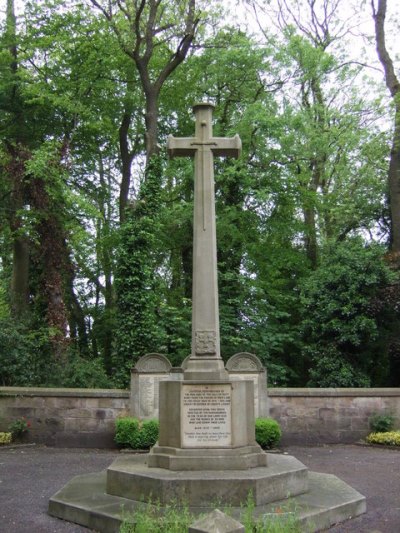 Oorlogsmonument High Lane #1