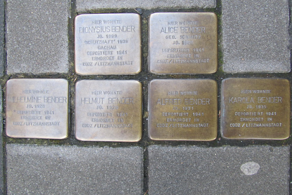 Stolpersteine Lungengasse 43