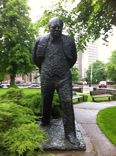 Statue Winston Churchill
