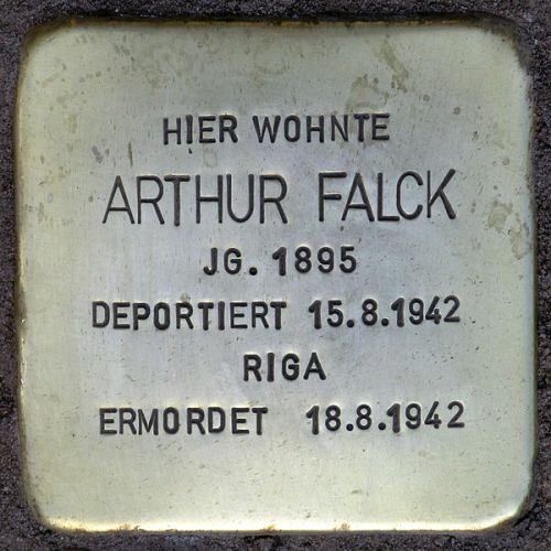 Stolpersteine Große-Leege-Straße 46a #1