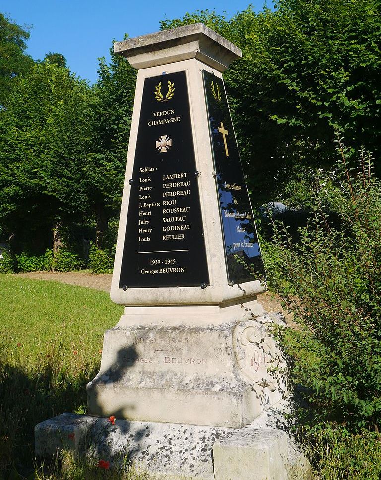 Oorlogsmonument Montreuil-sur-Loir #1