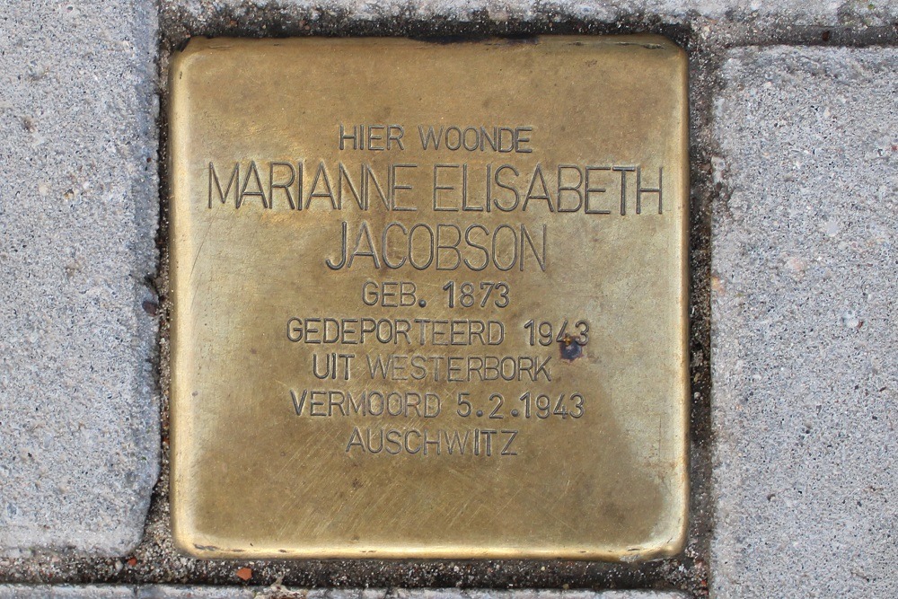 Stolperstein Buijs Ballotstraat 89 #1