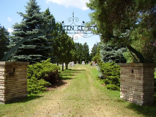 Commonwealth War Grave Evergreen Cemetery