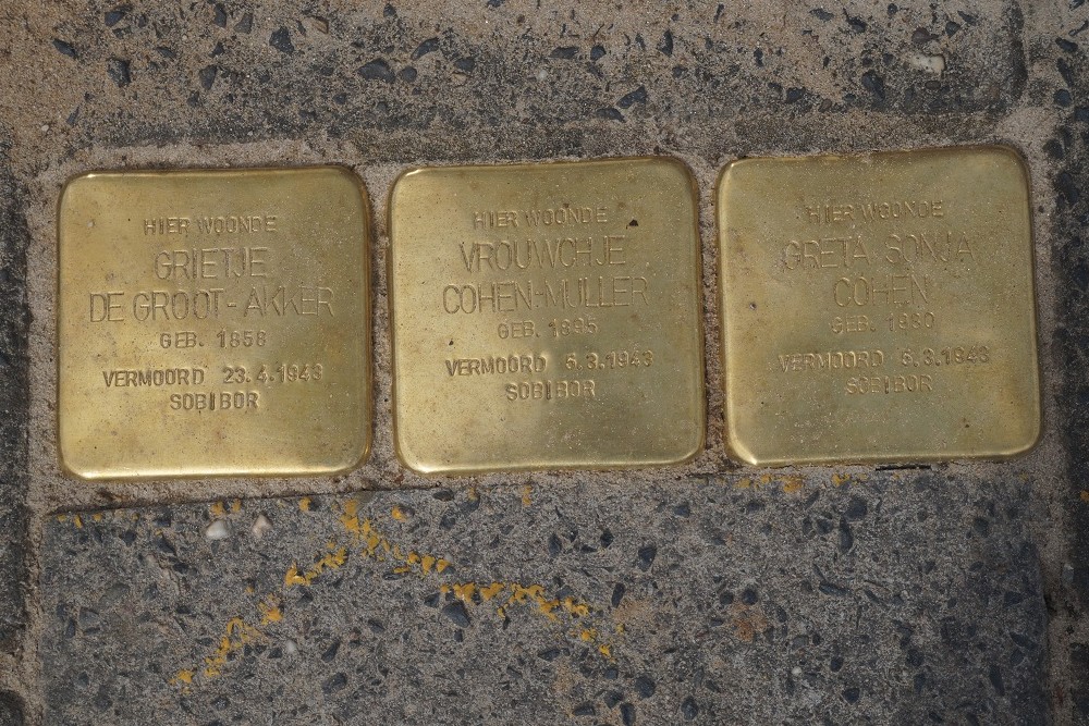 Stolpersteine Ruysdaelstraat 36 #1