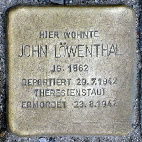 Stolpersteine Bleibtreustraße 34-35 #3