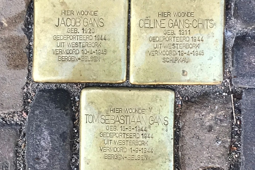 Stolpersteine Ridderstraat 6