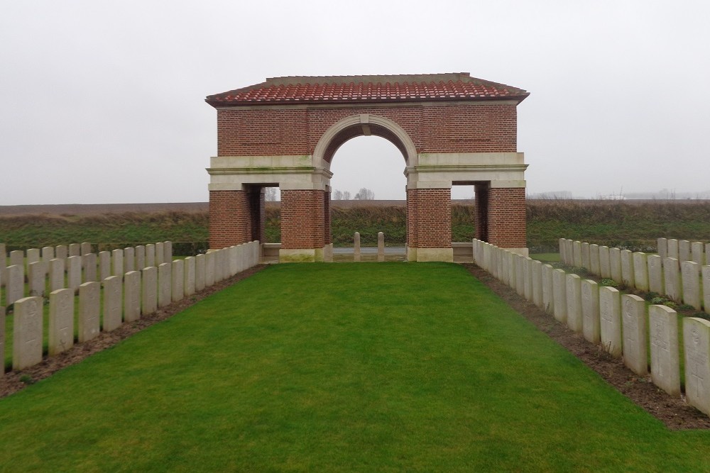 Commonwealth War Cemetery Grvillers #2