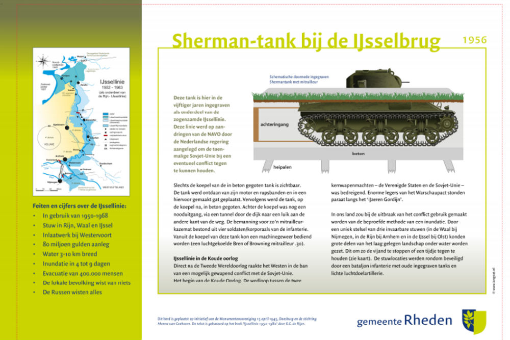 Concrete Encased M4 Sherman Tank Eden Doesburg #4