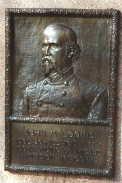 Gedenkteken Colonel John M. Loomis (Union) #1