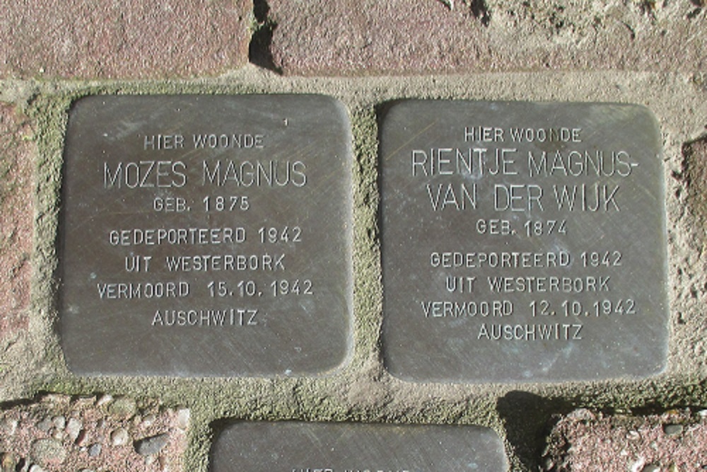 Stolpersteine Hoofdweg 105 #2