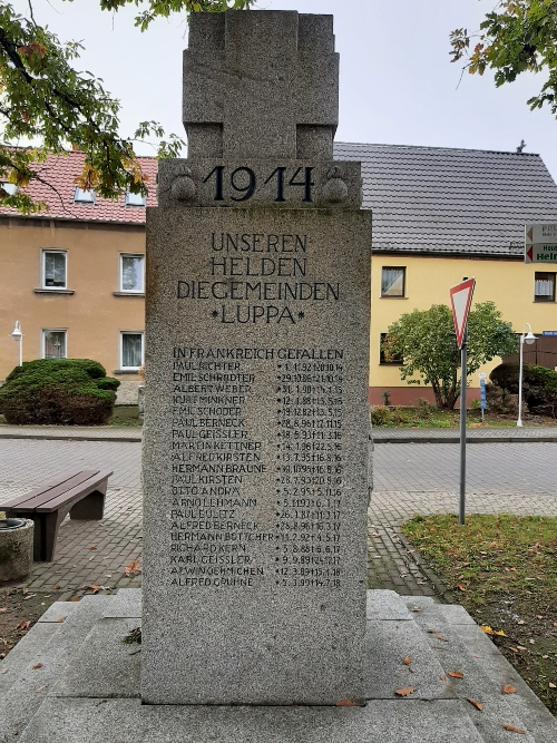 Monument Gesneuvelden Luppa #3