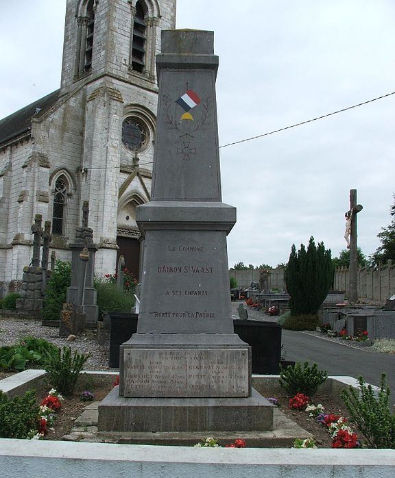 Oorlogsmonument Airon-Saint-Vaast #1