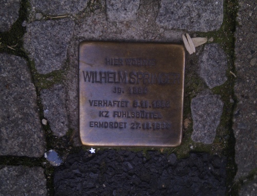 Stumbling Stone Kampstraße 7