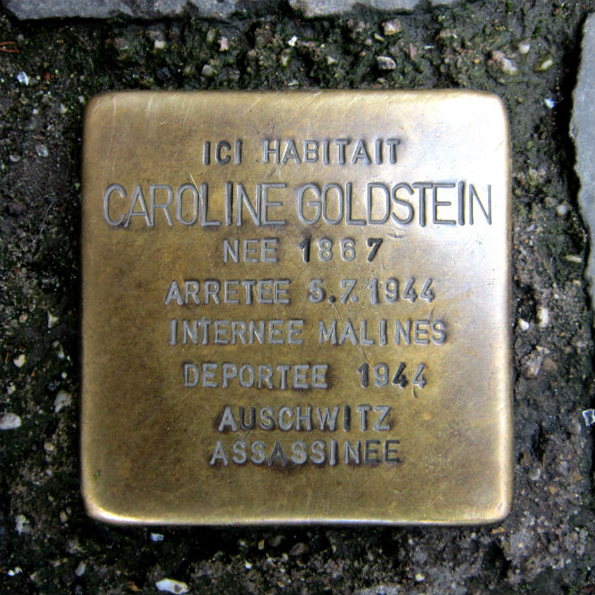 Stolperstein Rue Matrognard 7 #1