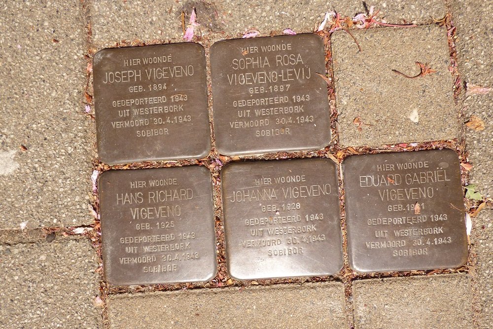 Stolpersteine Nieuwe Kerkstraat 22b #2