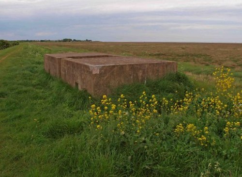 Lincolnshire Three-bay Pillbox Tetney Lock #1