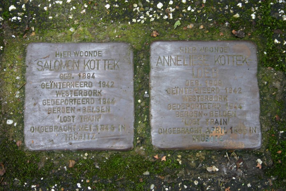 Stolpersteine Emmalaan 22