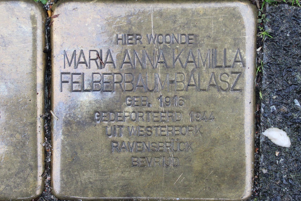 Stolpersteine Hazenstraat 47 #3