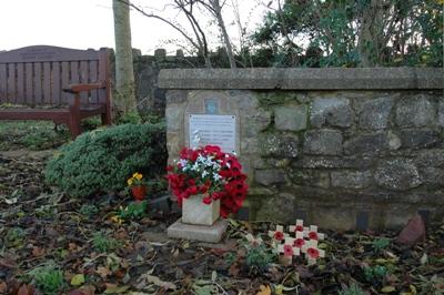 Plaque Crashed Halifax Bomber