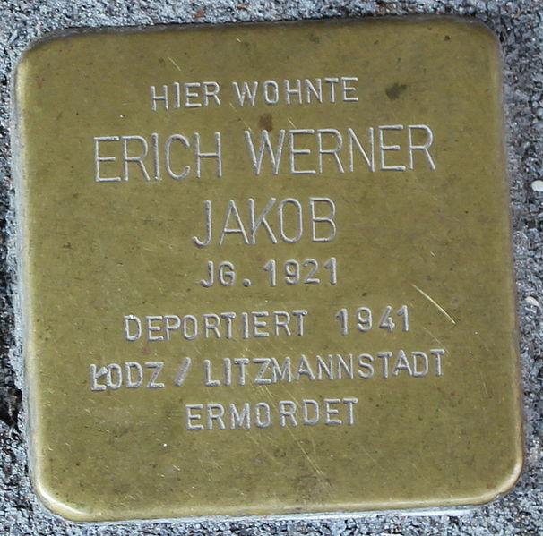 Stolpersteine Pirmasenser Straße 20 #3