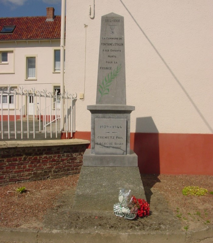 Oorlogsmonument Fontaine-l'Étalon #1