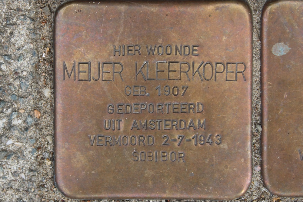Stolpersteine Transvaalstraat 84 #2