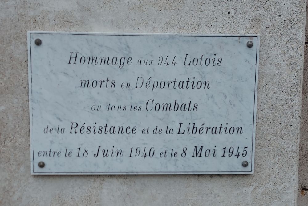 Monument Tweede Wereldoorlog Lamothe-Cassel #3