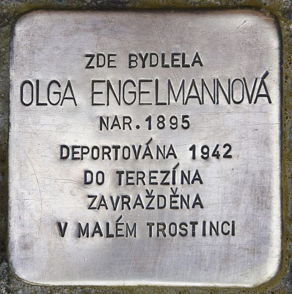 Stolpersteine Pavlovická 14/55 #3