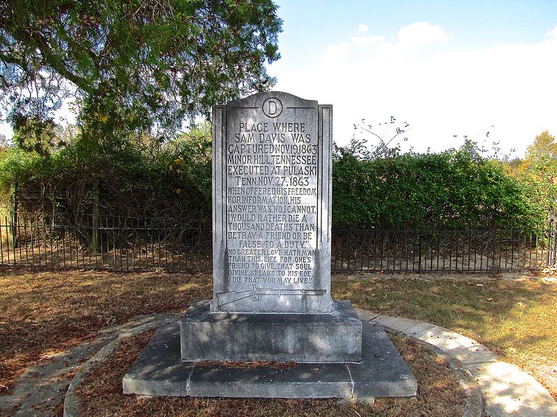 Monument Sam Davis