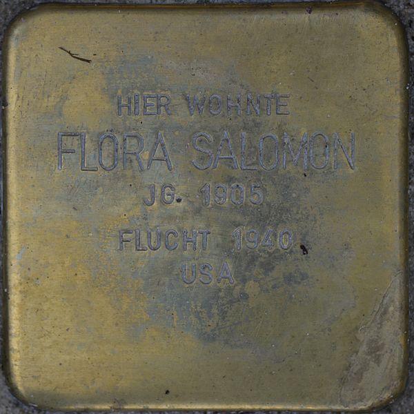 Stolpersteine Tenschstraße 25 #3