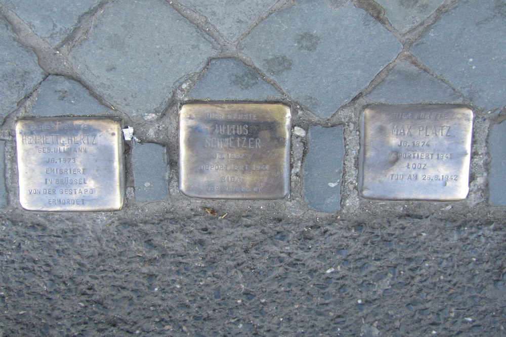 Stolpersteine Lindenstrae 84 #1